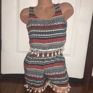 Multicolored romper size medium M